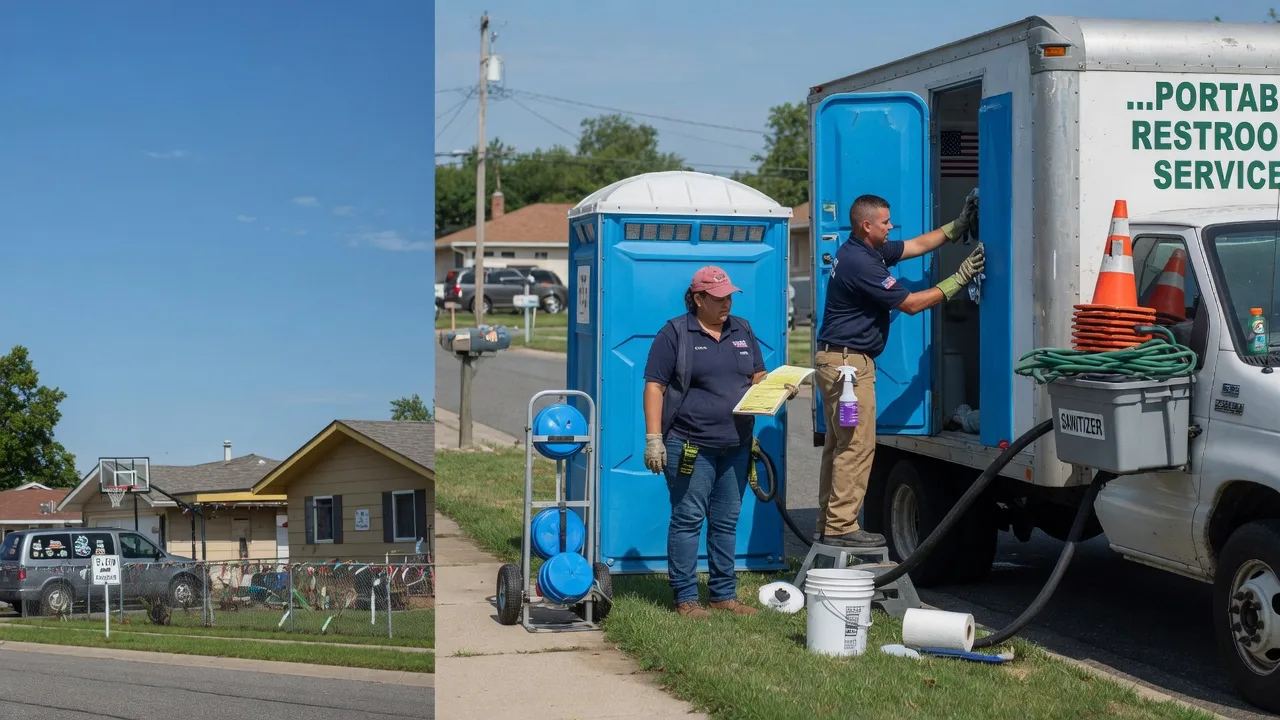 Portable Toilet Rental in Uniondale, IN near me